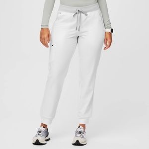 Figs optic white Zamora joggers medium